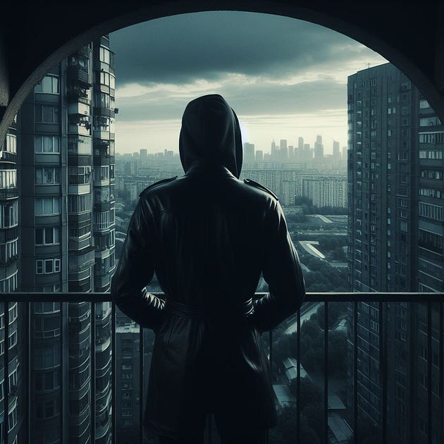 Dark Web browser made image of a criminal