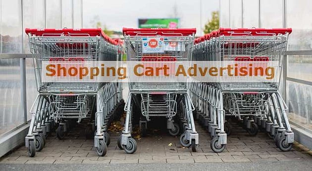 Creative Shopping Cart Advertising Examples