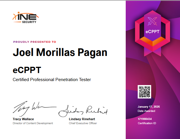 Certification image, Cert link
