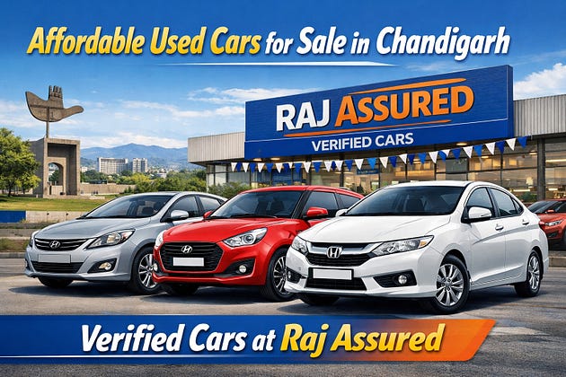Affordable Used Cars for Sale in Chandigarh — Verified Cars at Raj Assured