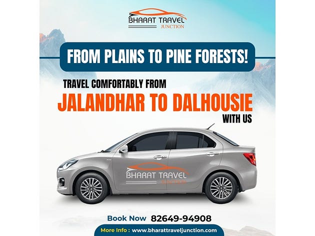 Book Cab Service in Jalandhar- Bharat Travel Junction