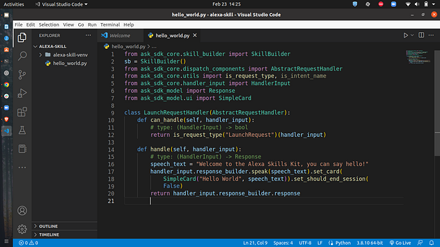 Creating Alexa skill using AWS lambda as backend | TO THE NEW Blog