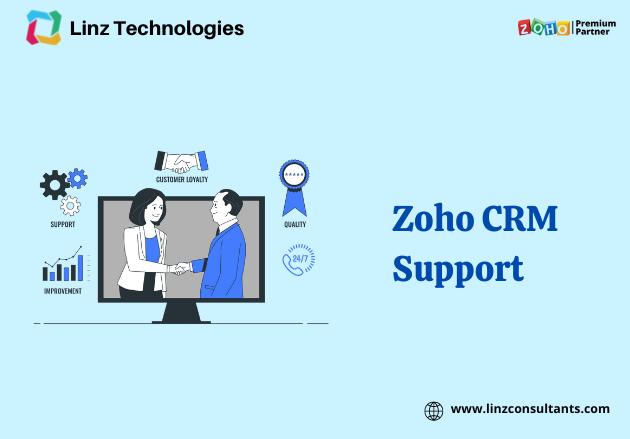 Zoho CRM Support Services. Linz Technologies — We provide best… | by ...