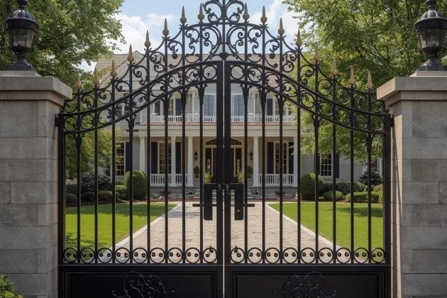 Why Custom Wrought Iron Gates Are a Smart Investment for Your Property
