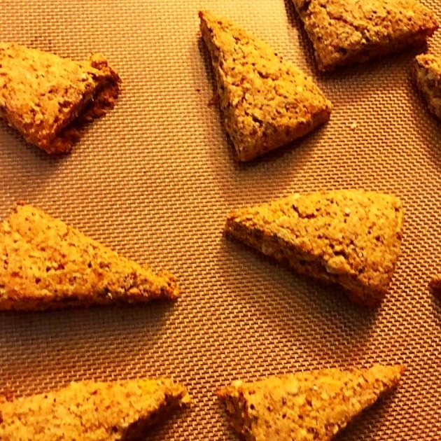 Vegan Lemon Scones with Chia — Quick Bread