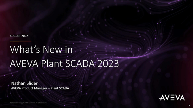 AVEVA Plant SCADA 2023 大更新