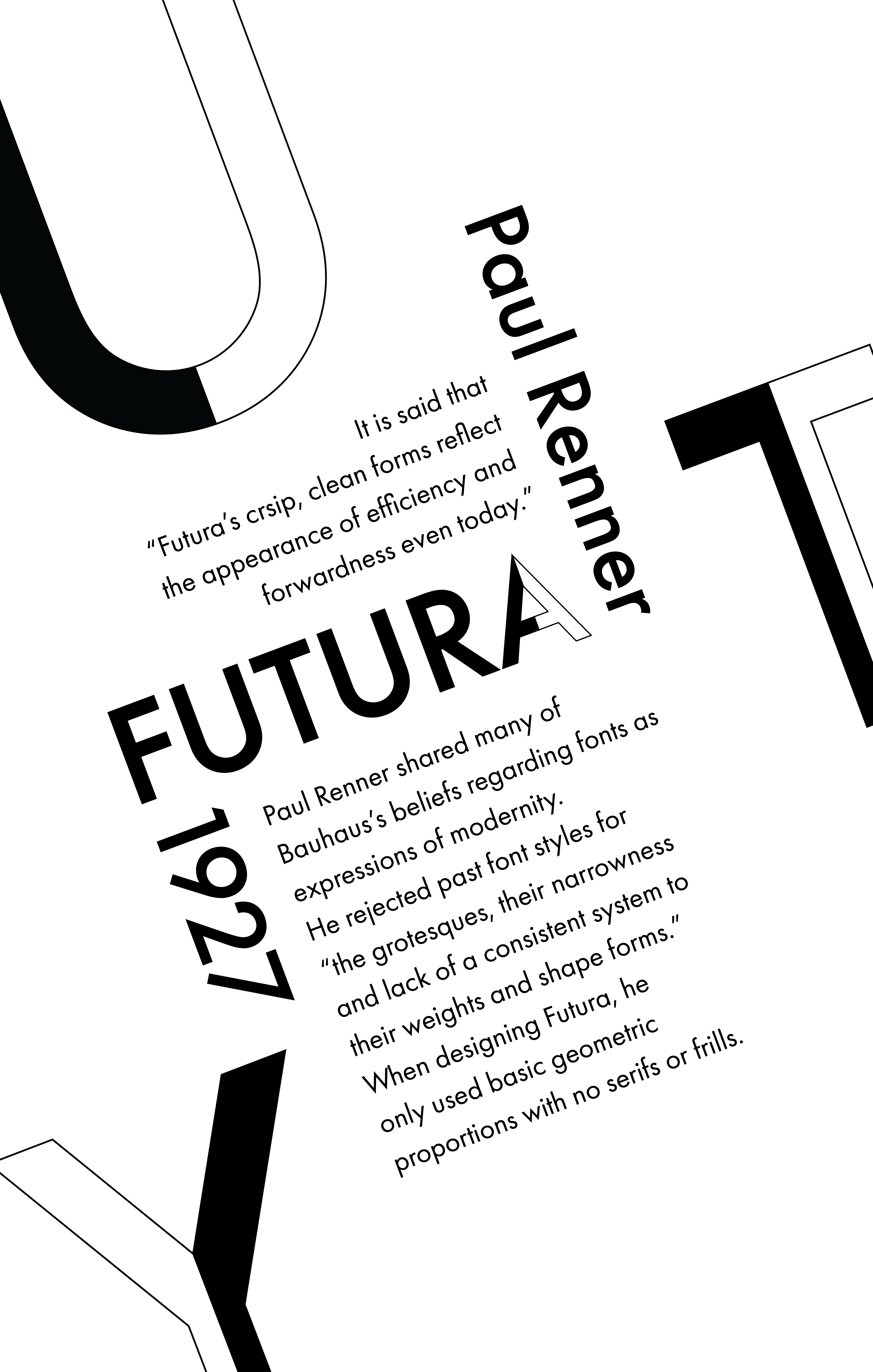 Project 3: Type Specimen Poster. About the Typeface | by Maggie