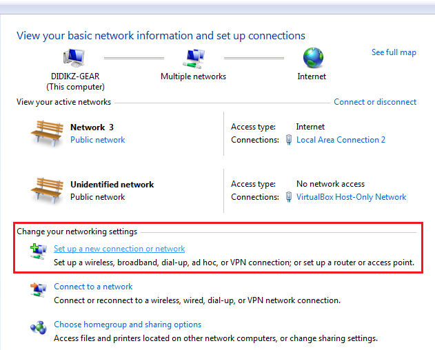 Tutorial Internet Sharing Menggunakan Windows 7 | by Didik Tri Susanto ...