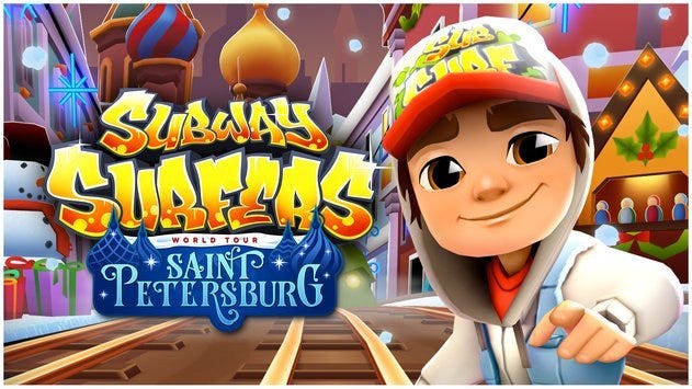 Subway Surfers 1.80.1 apk mod Saint Petersburg (Unlimited unlocked)