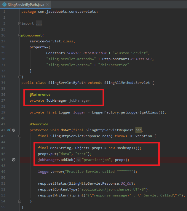 AEM Sling Jobs. OSGI content event admin has no… by Imran Khan Medium