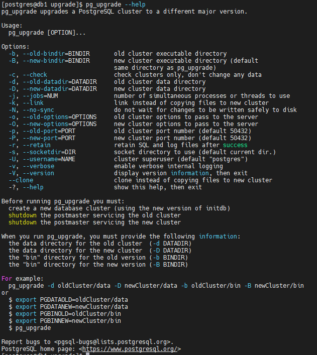 Upgrading PostgreSQL major version using `pg_upgrade` | by Sheikh Wasiu ...