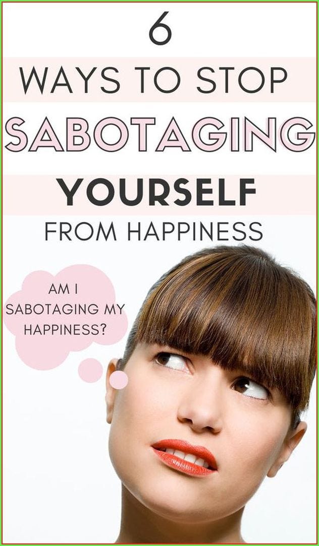 How To Overcome Self-Sabotage Behavior - Aysq Yxqbqs - Medium