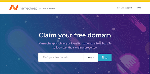Getting a Free Domain For Students | by Harish V | Right From Basics |  Medium