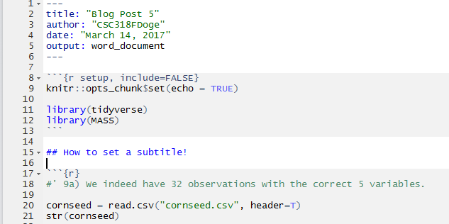 Using R Markdown. So, without going into the details of… | by ...