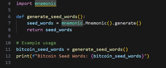 Generating Seed Phrases in Python | by BullCheat.com | Coinmonks | Mar ...