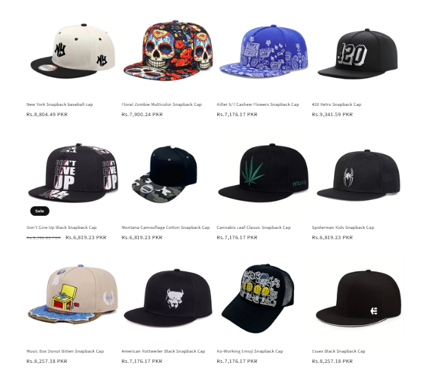 Snapback Caps — Trendy, Comfortable & Adjustable