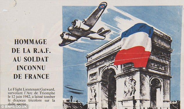 An Operation To Drop the French Flag Over the Arc De Triomphe- Operation  Squabble | by Karthick Nambi | Lessons from History | Medium