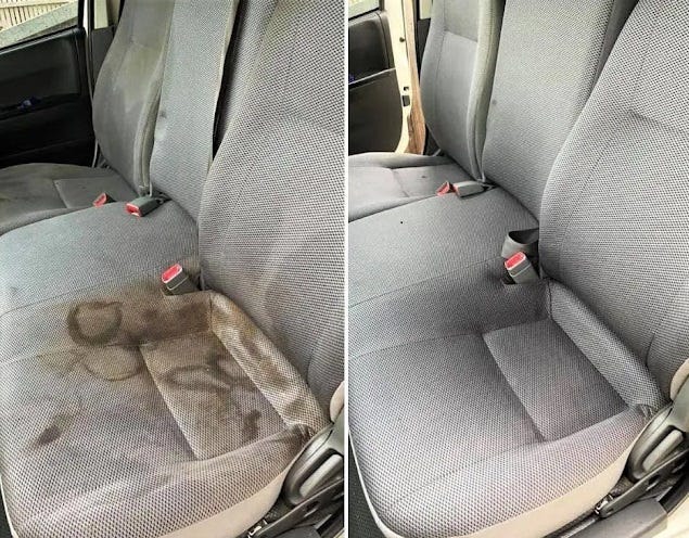 How to remove stains from a car seat - Auto Detail Doctor