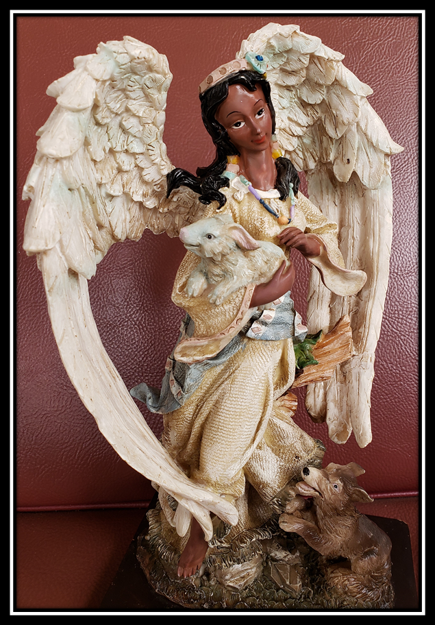 African American Male Guardian Angel