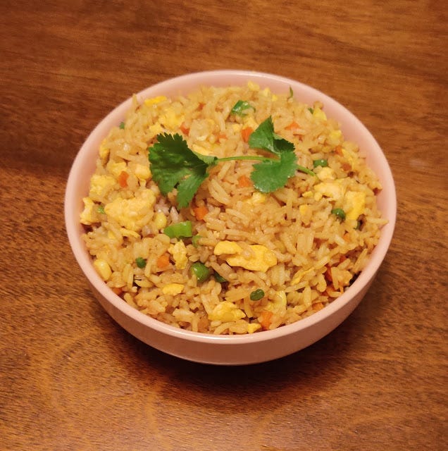 Stir Fried Rice. If you want to try something new with… by Plate Of