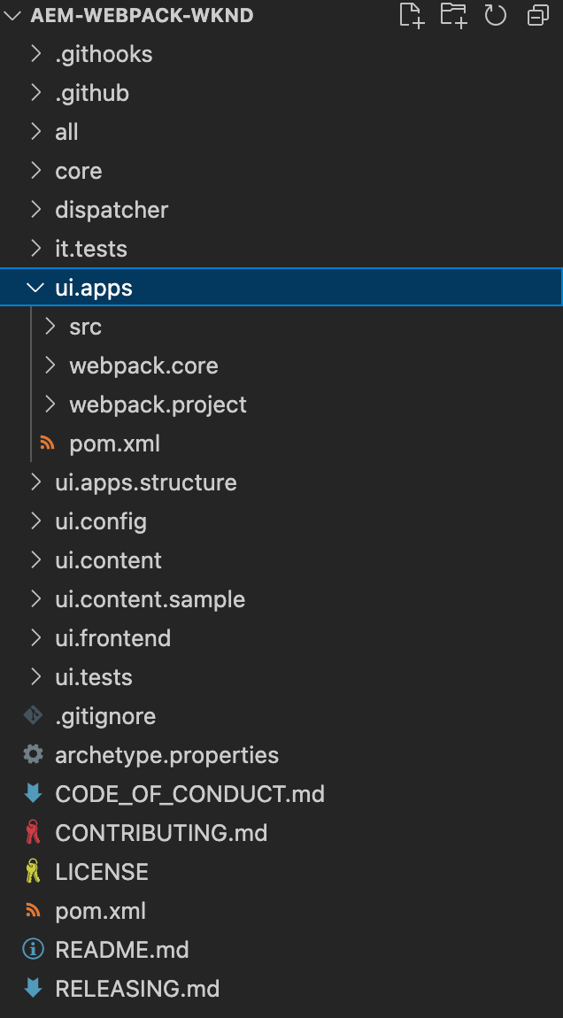 My Favorite AEM pack FE Build System Part 2— The Project Structure