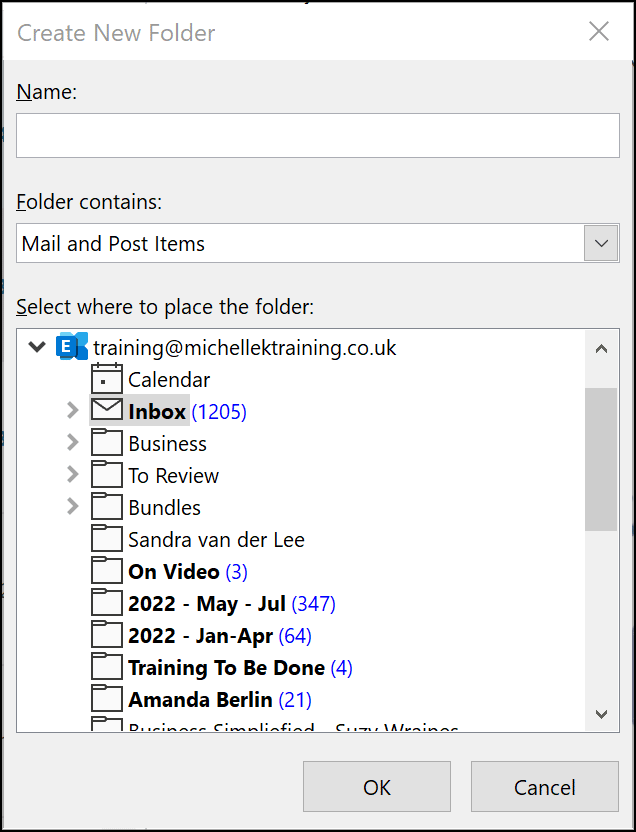 Use Email Folders to Organise Messages by Michelle Kaye Medium