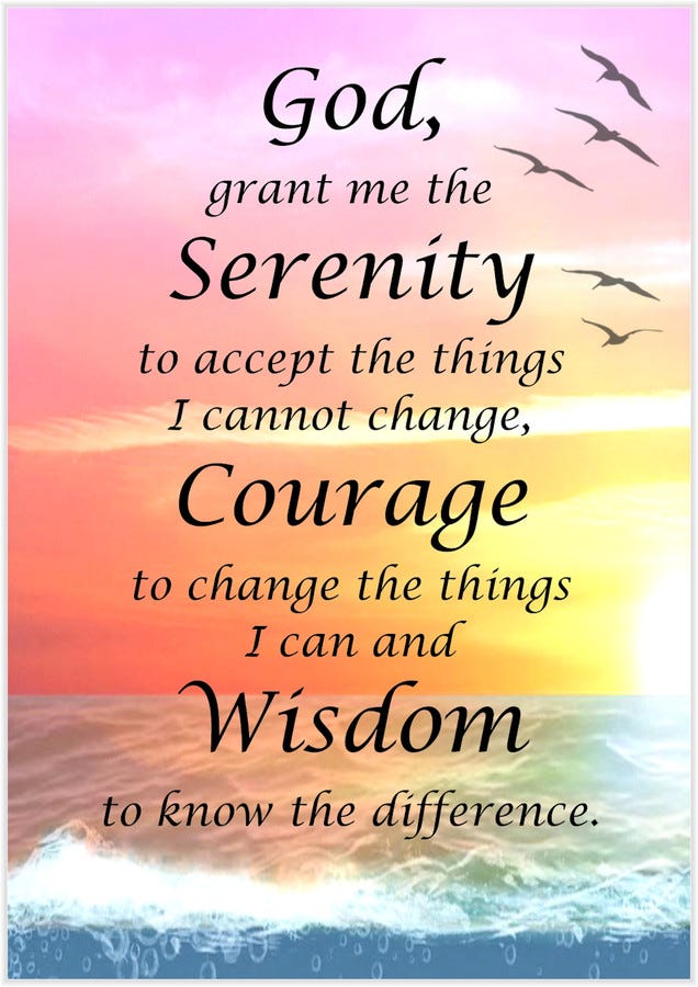 The Philosophy behind the “Serenity Prayer” by Ekjot singh Medium