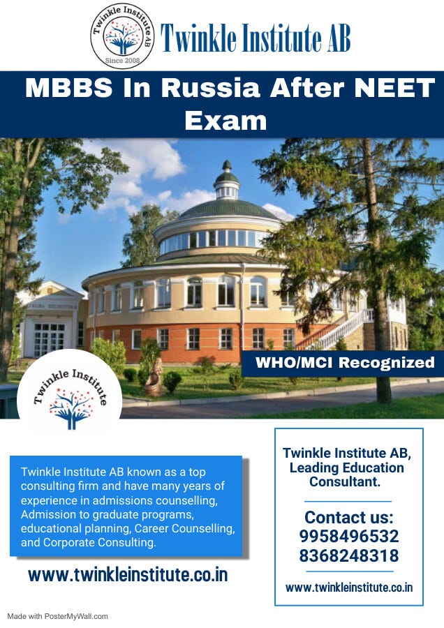 MBBS In Russia After NEET Exam. Studying Medicine in Russia Is it a