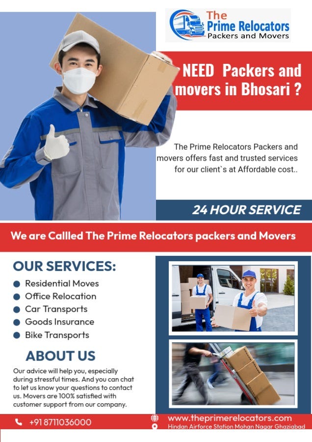 Packers and Movers in Bhosari