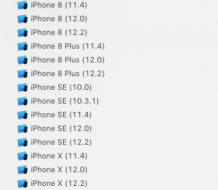 Fixing Xcode's iPhone XS, XS Max and XR Simulator Names and iOS Versions |  by Geoff Hackworth | Medium