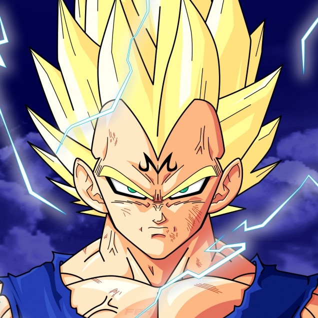 Vegeta ssj, anime, ball, ball z, dragon, ssj, vegeta, HD phone