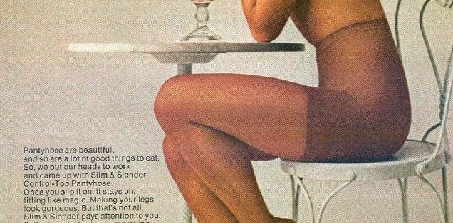Schoolgirl Pantyhose Sex - My Life in Pantyhose; or, a Girl Begins Work in the 1980s. | by Broad  Street Magazine | Medium