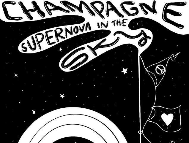 Interpretation #1 : Champagne Supernova — Oasis | by Wido | Medium