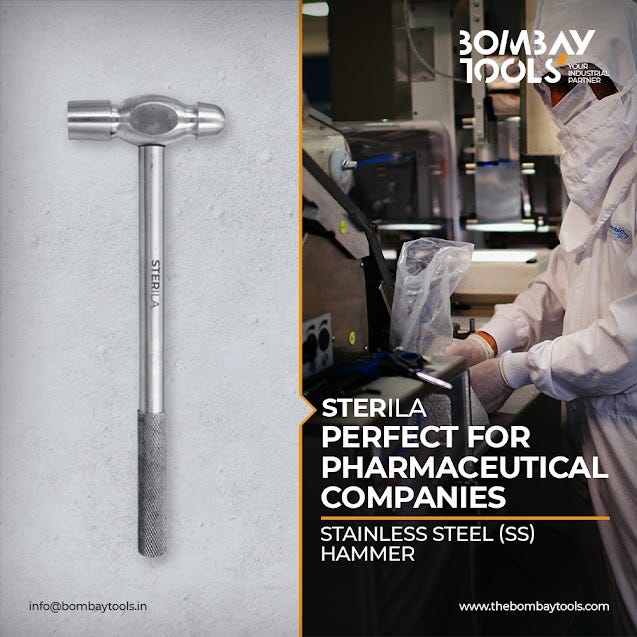 Reliable Performance with Bombay Tools’ Stainless Steel Hammer