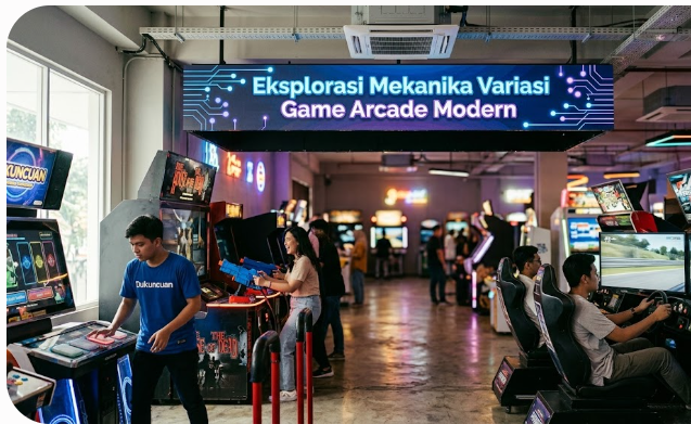 Eksplorasi Mekanika Variasi Game Arcade Modern
