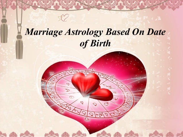 What is Love astrology by date of birth Love marriage Solution