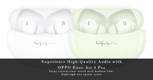 OPPO ENCO Air 3 TWS Earphone Wireless Bluetooth Earbuds AI Noise