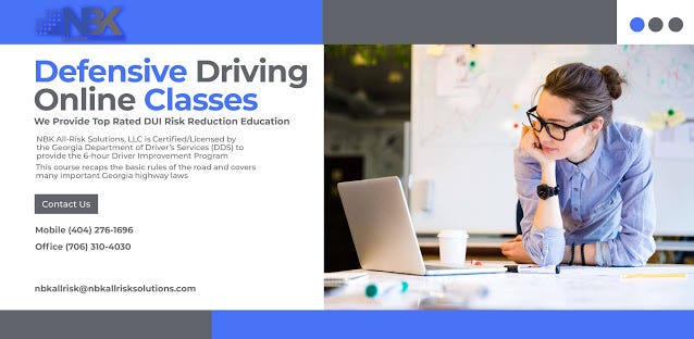 Why You Should Go For Defensive Driving Online Classes | By NBK All ...