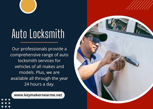Car Locksmith. Locked And Loaded: The Benefits Of… | by Key Maker Near Me -  Locksmith San Francisco | Medium
