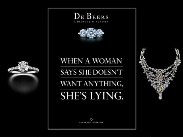 DeBeers  A Diamond is Forever - Say It Great - Medium