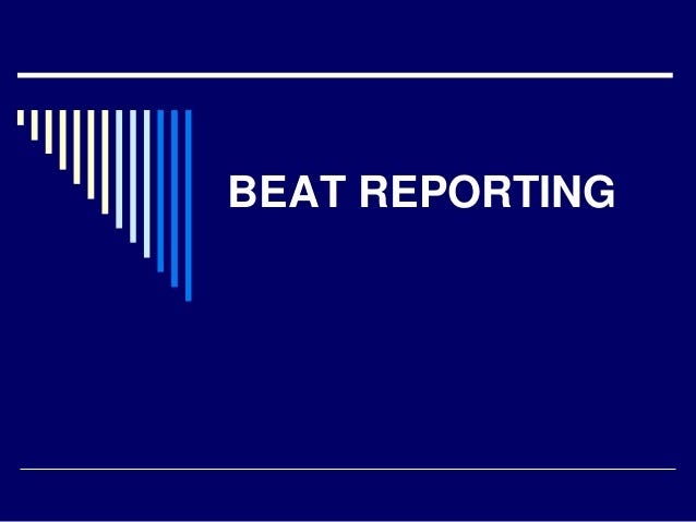 BEAT JOURNALISM-. Beat journalism is thematically… | by Asthasharma | Medium