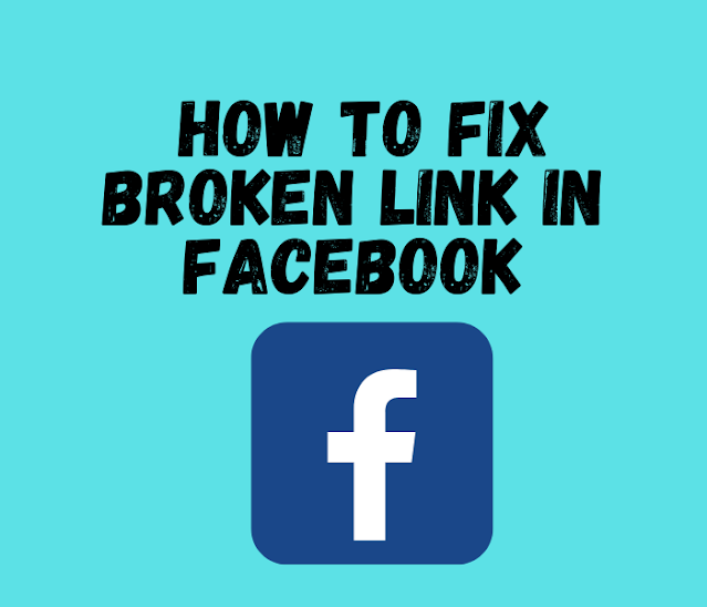 How to fix broken link in facebook, by Maryann Lasky