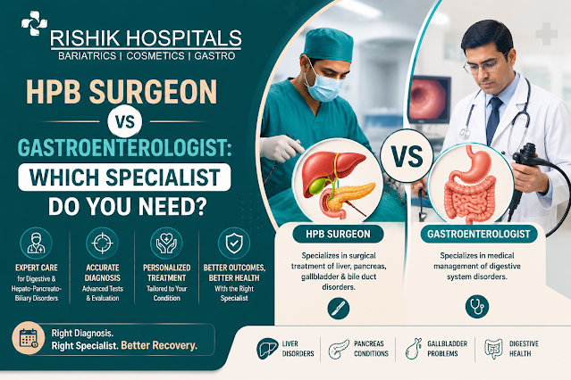 HPB Surgeon vs Gastroenterologist: Which Specialist Do You Need?