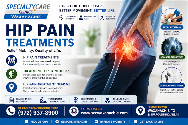 Hip Pain Treatments: How Treatment for Painful Hip Conditions Can Help You Regain an Active…