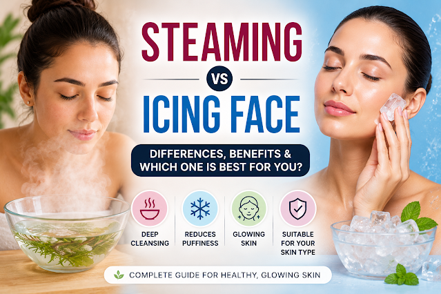 Steaming vs Icing Face: Differences, Benefits & Which One Is Best for You?
