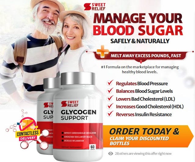 Sweet Relief Glycogen Support Review — # USA *SupportBlood Sugar ...