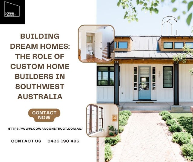 Building Dream Homes The Role of Custom Home Builders in Southwest