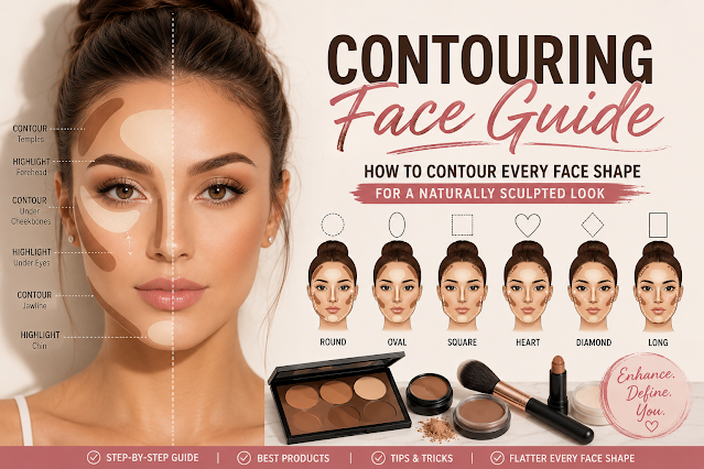 Contouring Face Guide: How to Contour Every Face Shape for a Naturally Sculpted Look