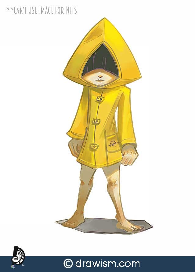 Little Nightmares Six Fanart: Draw an Awesome Stylized 'Six', by Drawism  Art