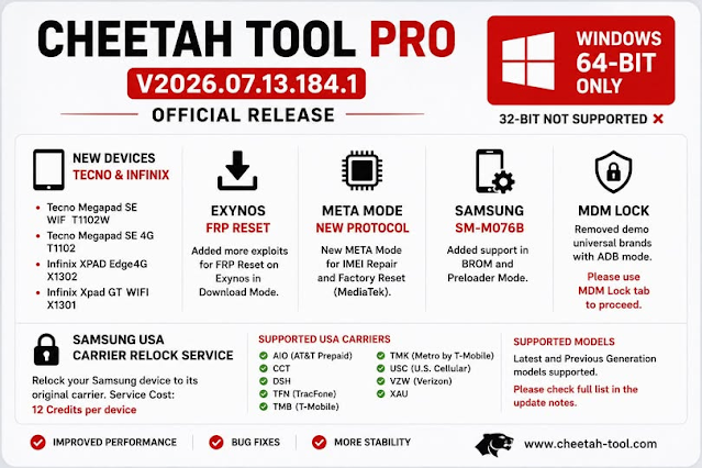 Cheetah Tool Pro V2026.07.13.184.1 Latest Update